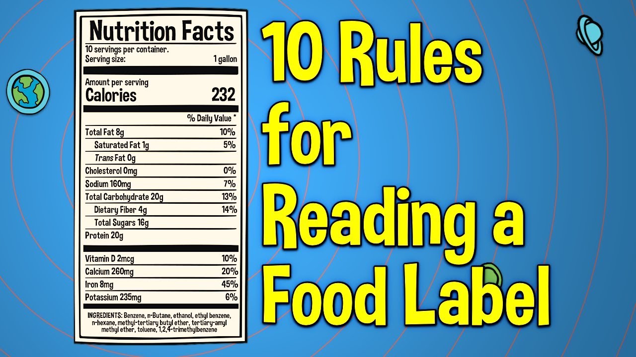 How To Read A Food Label Correctly HCG Diet HCG Drops HCG Diet Information Your HCG